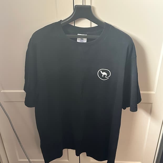 (Xl) 카멜 프로모 반팔 블랙 