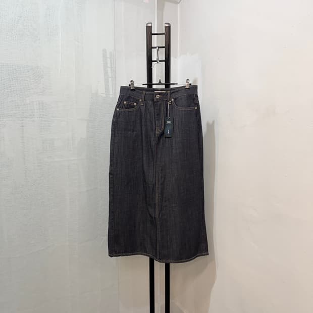 생지데님 롱치마 롱스커트 데님스커트 4469