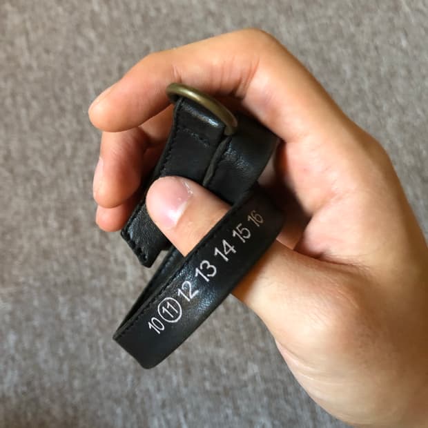 (OS) Maison margiela leather bracelet