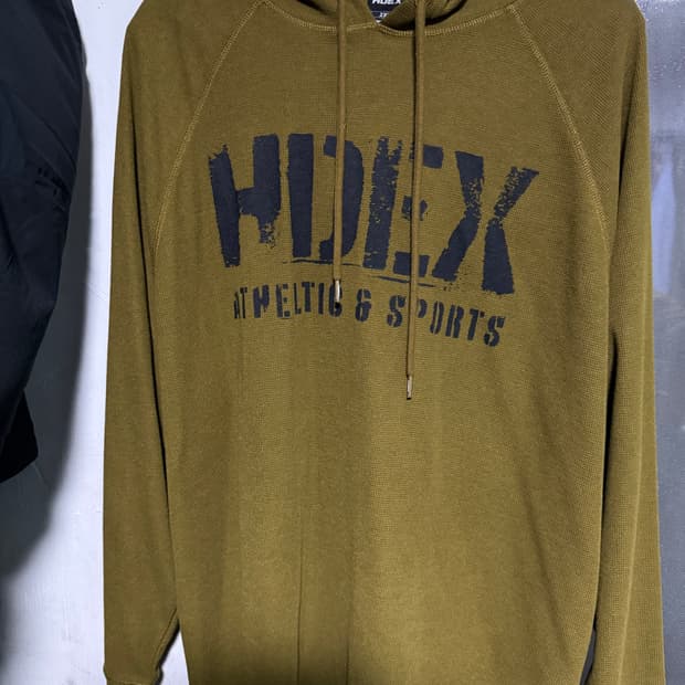 HDEX 카키색 후드긴팔티 2xl