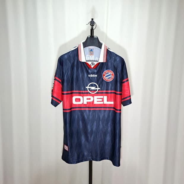 (택포) 아디다스 바이에른 뮌헨 97-99 노마킹 유니폼 2XL B800
