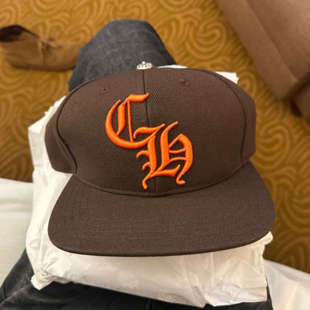 크롬하츠 트러커캡 브라운 오렌지