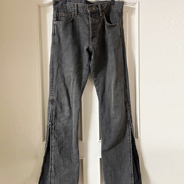 vintage 2-way denim pants-y2k