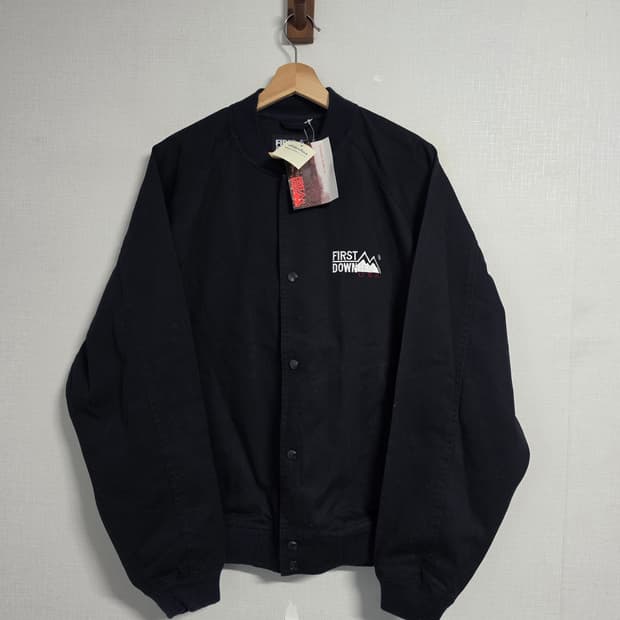퍼스트 다운 블랙 봄버 자켓 L