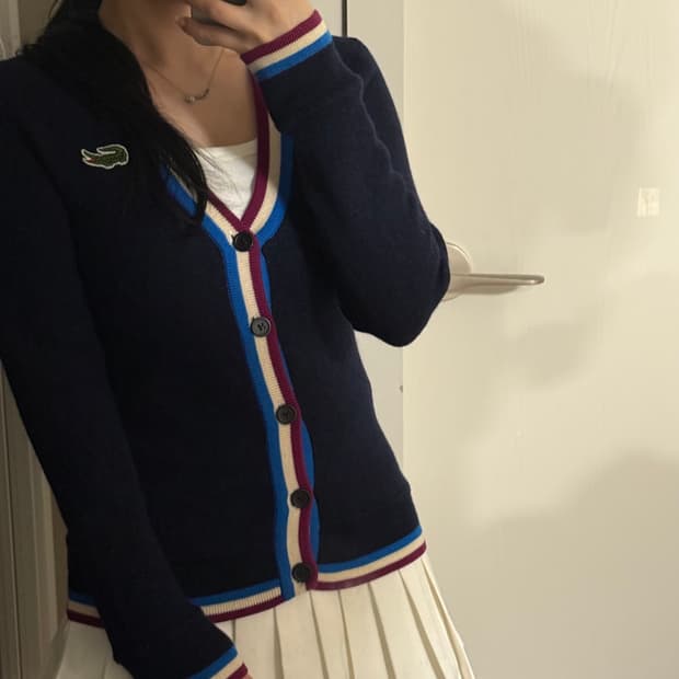 라코스테 가디건