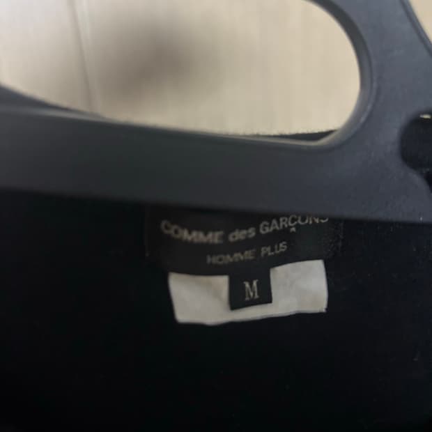 꼼데가르송 옴므 플러스 셔링 티셔츠 M