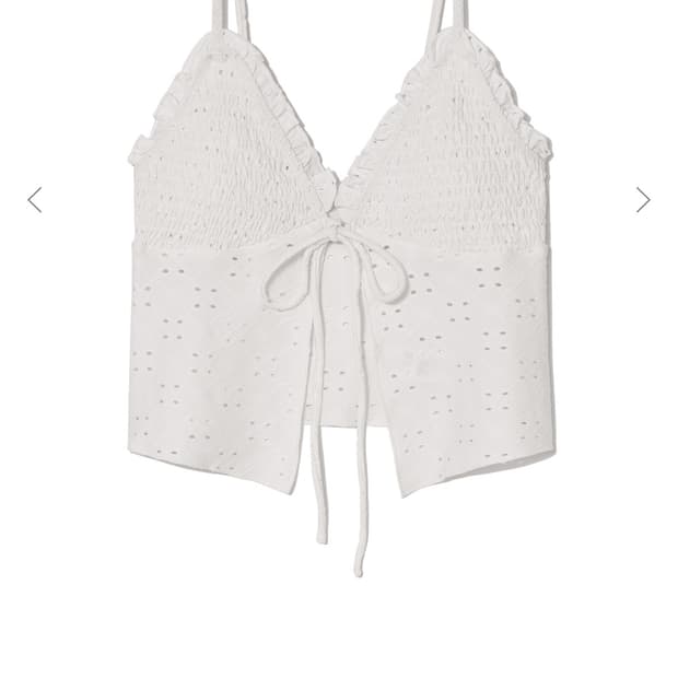 TANKINI SWIM TOP (WHITE)