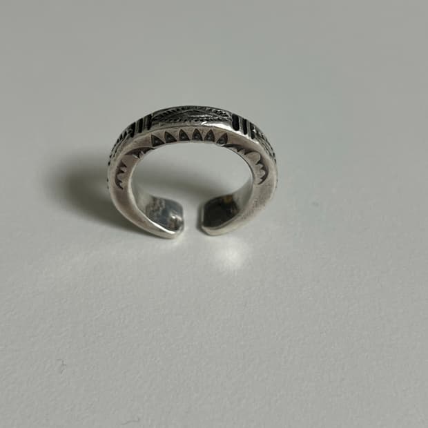 잔다리로 스토어구매 빈티지 실버925 반지