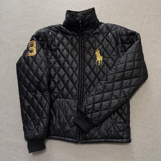 폴로 랄프로렌 빅포니 기모 퀄팅 자켓