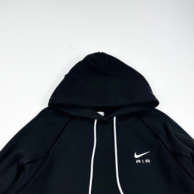 나이키 에어 헤비 코튼 블랙 후드티 (XXL)