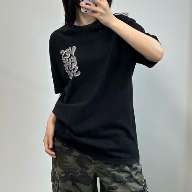 예스아이씨 프린팅 반팔 티셔츠