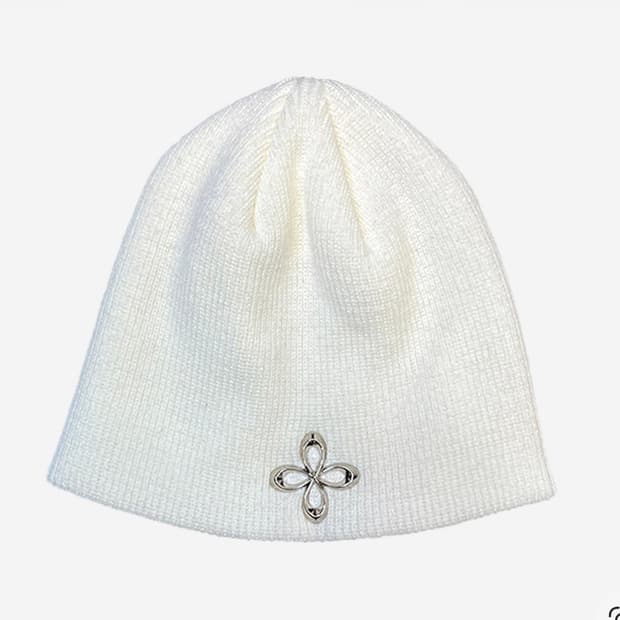 써저리 surgery 클리버 로고 숏비니 화이트