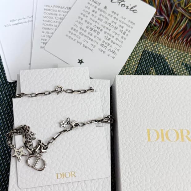 디올 참 4p 리폼 초커