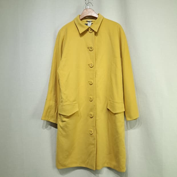 CN890W M 베르사체 꾸뛰르 울 캐시미어 롱코트