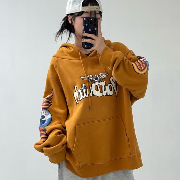 본더치 00‘s 오버핏 후드티