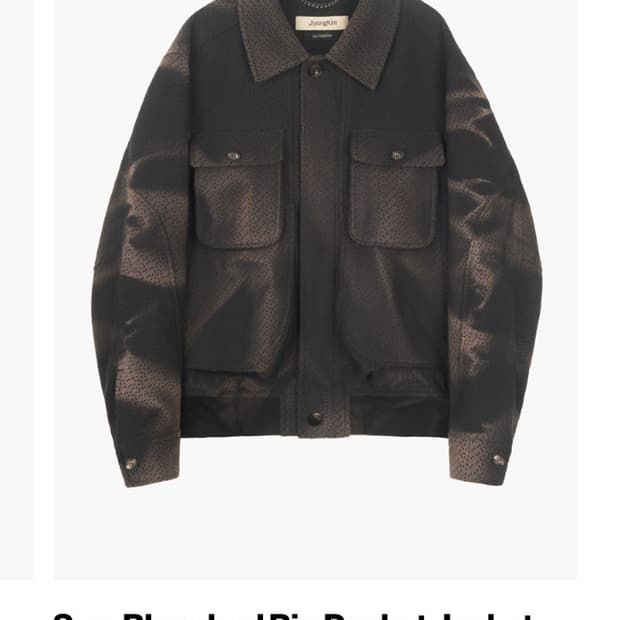 [M]25FW 지용킴 빅포켓 자켓