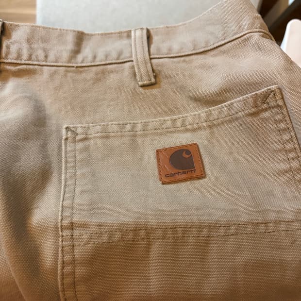 칼하트 워크 팬츠 베이지 38x30