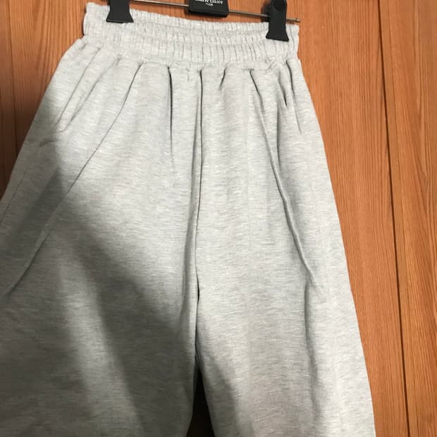 그레이 스웻 팬츠