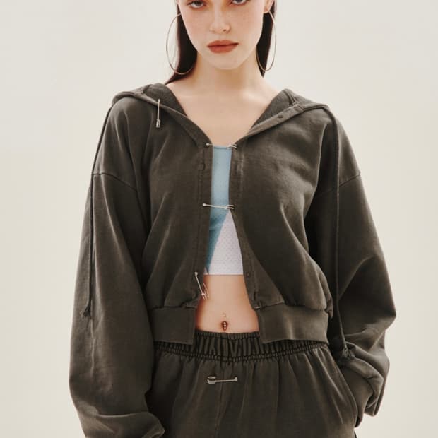 게이트리스 후드집업