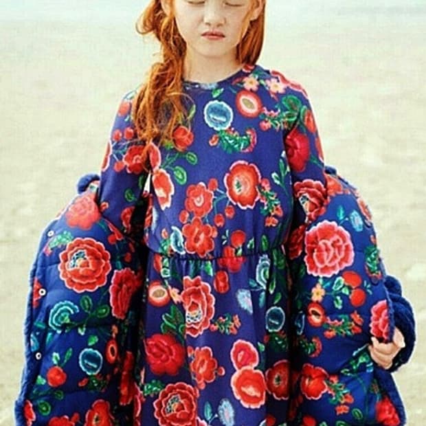 오일릴리키즈  리버시블  양면패딩  