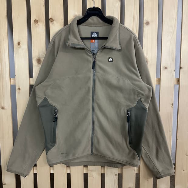 (XL) 나이키 ACG 카키 플리스 자켓 후리스