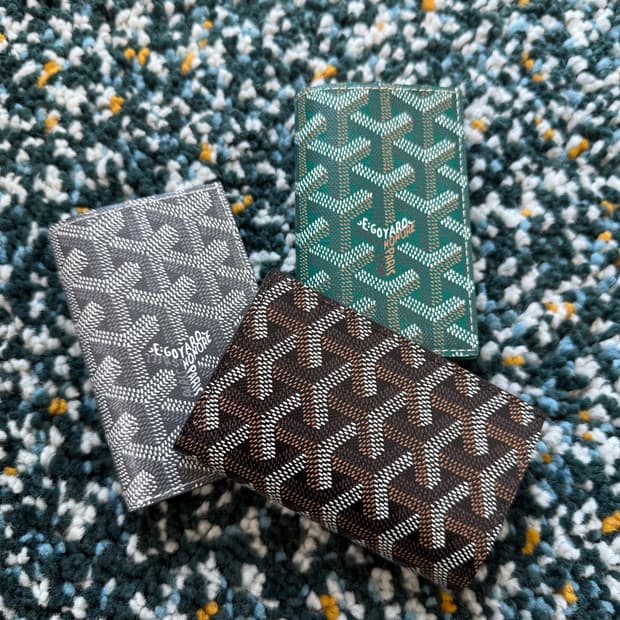 고야드 생피에르 카드 지갑 3컬러