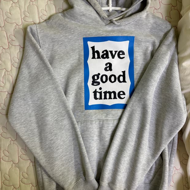 헤브어굿타임 후드티