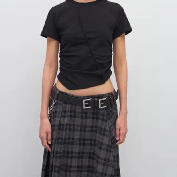 Lcdc 벨트 DOUBLE BUCKLE LEATHER BELT