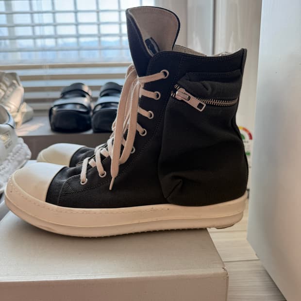 릭오웬스 다크쉐도우 카고 하이 44사이즈