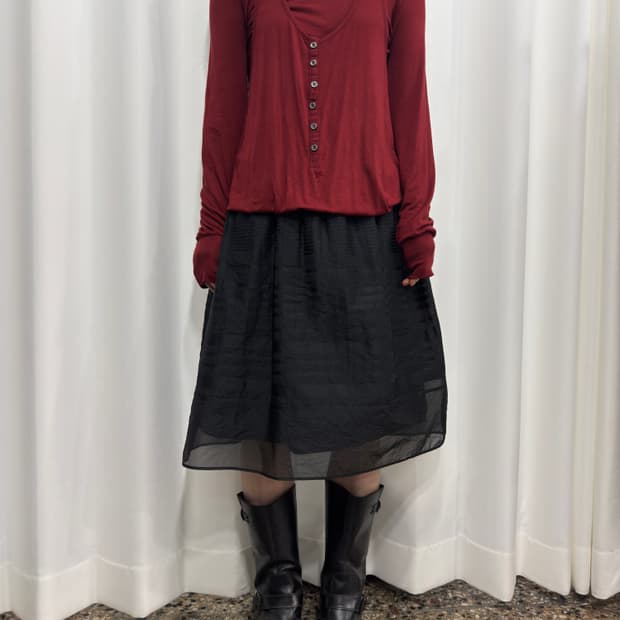 comme ca ism design midi skirt