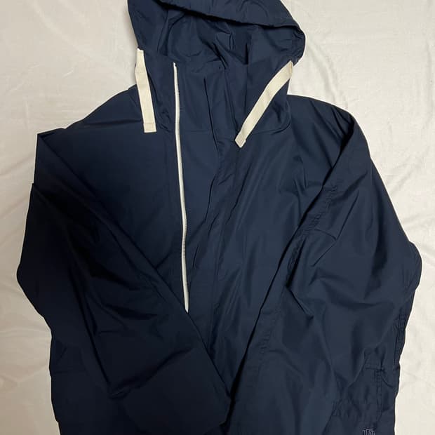 나나미카 후디드 덱 자켓 네이비 m