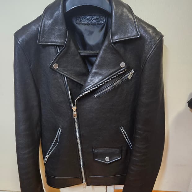 느와르 라르메스 STANDARD RIDER JK#7 더블라이더 가죽 레더