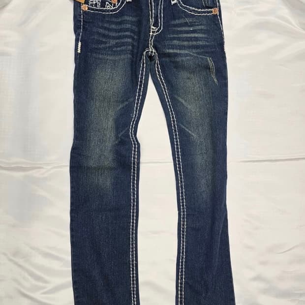 트루릴리전 데님팬츠