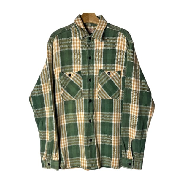 [Sugar Cane] 슈가케인 트윌 체크 셔츠