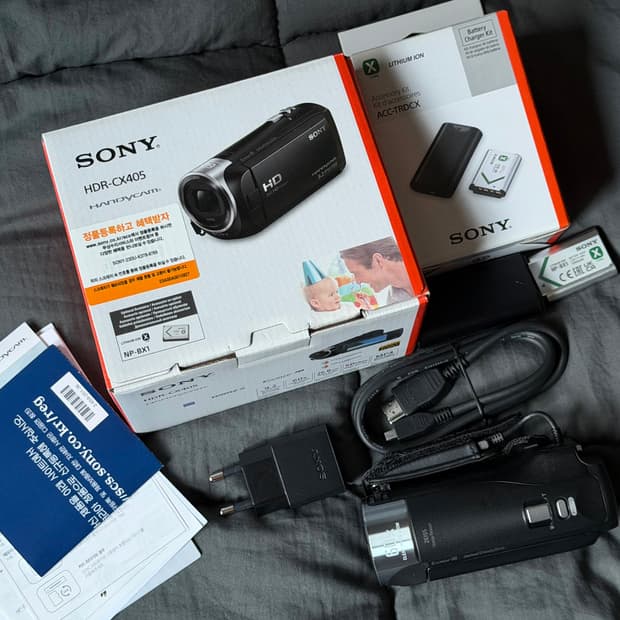 (민트)(극상미품) Sony HDR-CX405 (소니)
