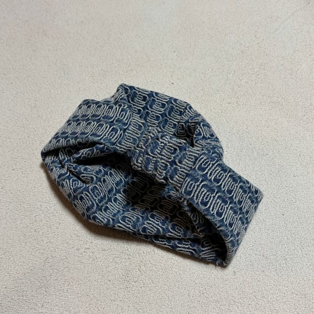 알렉산더왕 데님 패턴 가방