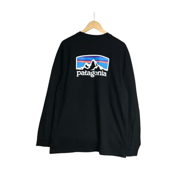 파타고니아p-6 검정 롱슬리브