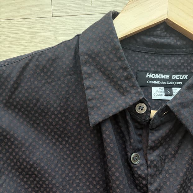 Dot patterned shirts