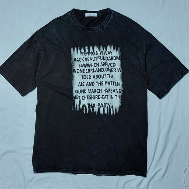 [F] Figments 애프터 피그먼트 다잉 그래픽 반팔 티셔츠