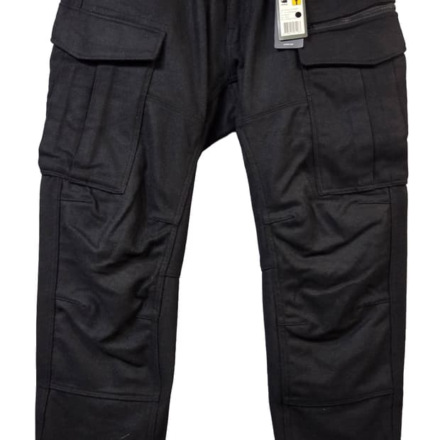 G-Star 찰스 울 블렌드 블랙 카고 바지(W33/L32)