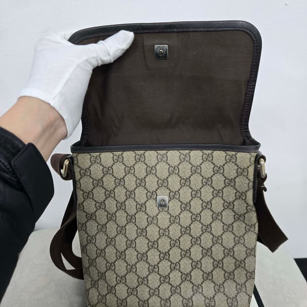 [보증서 정품] 구찌 시그니처 메신저백