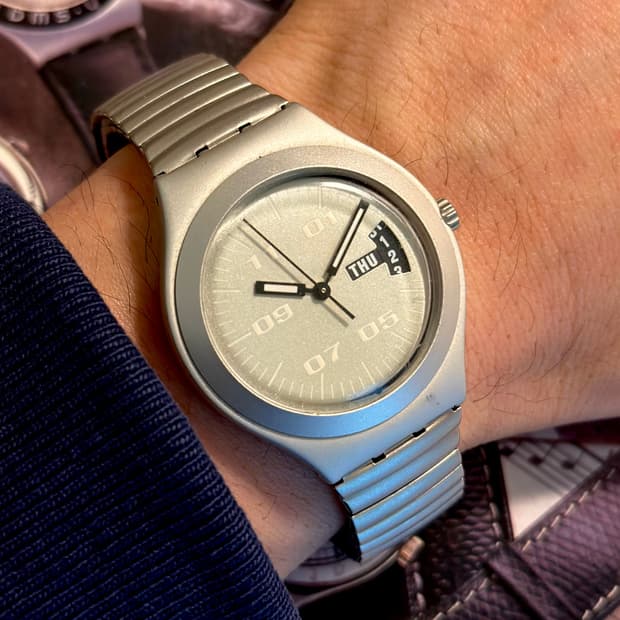 99년판) 빈티지 스와치 플렉서블 밴드 heavenly