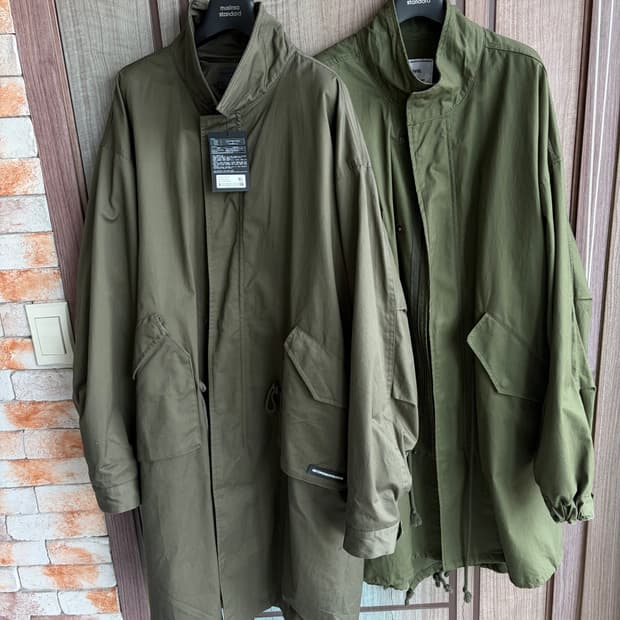 세컨드모놀로그/트래블 야상 카키 XL L 일괄