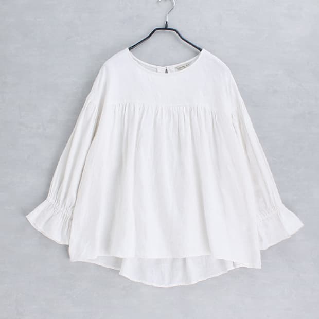 Samansa Mos2 gather blouse S5830