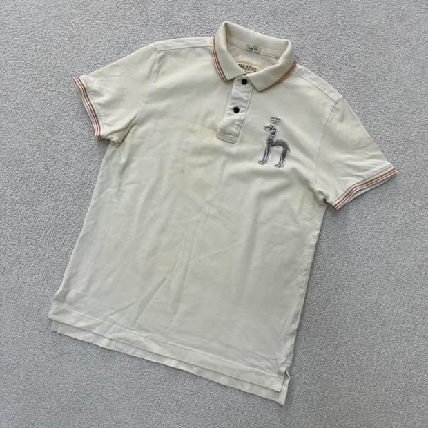 105 헤지스 반팔 카라 티셔츠 0409M