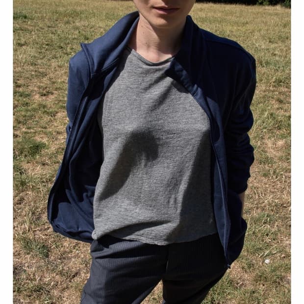 neck zip 사이즈 2