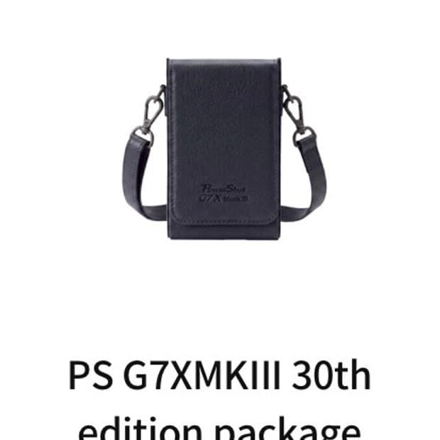 [파우치] 캐논 G7X Mark3 30주년 카메라 케이스