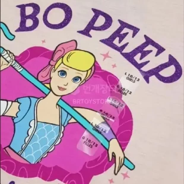 디즈니 토이스토리 보핍 반팔 