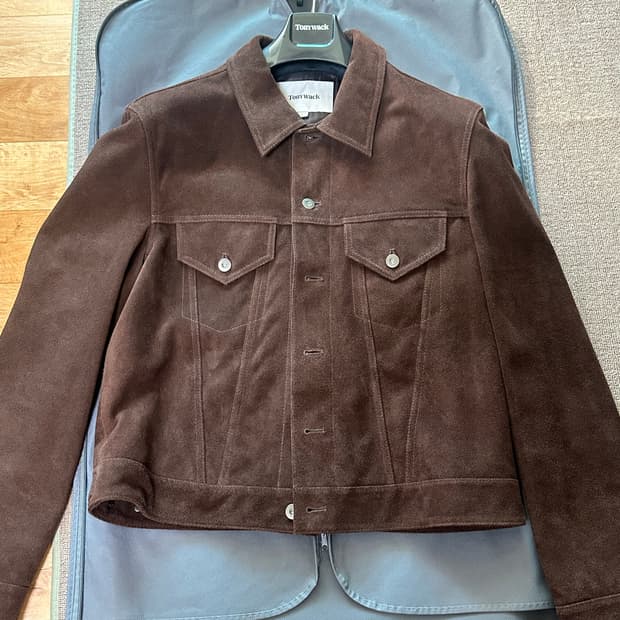 토니웩 스웨이드 트러커 L 브라운