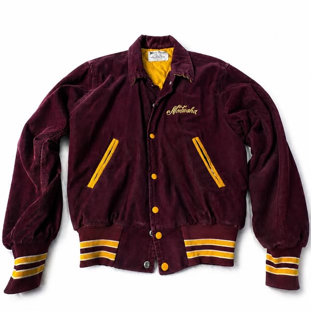 80s Westwind 코듀로이 바시티 자켓 빈티지 USA+미스터리박스